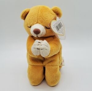 Ty vtg 99 Prayer praying HOPE Bear with tag protector